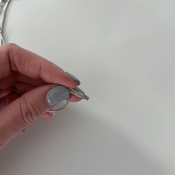 Swarovski “J” Necklace - Picture 3 of 6